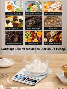 Kitchen Scales - White - View 10