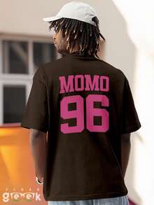 Camisa Camiseta Twice Kpop Momo 96 Personalizada Ref 1663 FLUXOGEEK - Marrom - Visão 5