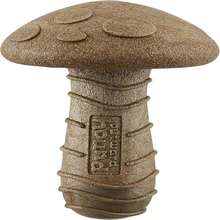 Outward Hound Dogwood Mushroom Durable Dog Chew Toy, Peanut Butter Scent, Medium - ColorF - 查看 1