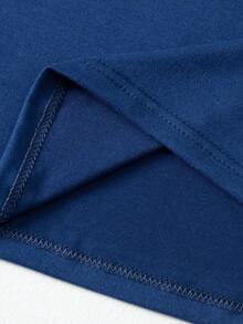 2 Peças Conjunto de Roupa Térmica Masculina, Camiseta + Calça Térmica de Outono/Inverno, Conjunto de Roupa Térmica Adulta com Gola Careca