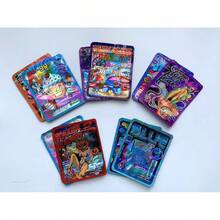 100  Storage Bags In Various Patterns |   3.5g Polyester Film Sealable Bags, Odor-Proof, Moisture-Proof, Resealable |   Ideal For Candy/Cookie Storage, Small Business Packaging, And Party Game Gift Bags