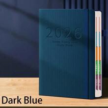 دفتر مخطط يومي مغلف بغلاف صلب مربوط بحلزون 400 صفحة، مفكرة تخطيط يومي، إدارة الوقت وتتبع الانضباط الذاتي، مخطط 365 يوم للمكتب والمدرسة، لوازم مدرسية، عودة إلى المدرسة