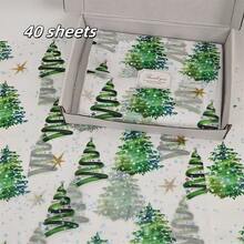 60/30/10 QOQI Christmas Gingerbread Man Tissue Paper - 20x34 Inches Gingerbread And Polka Dot Design, Lightweight Protective Packaging, Santa Claus, Christmas Stockings, Lights, Christmas Tree Leaves, For Gift Wrapping, Fragile Item Protection, Holiday Decorations (Candy Cane Stripes, Blue Stars), Gingerbread Decorations, Holiday Wrapping, Holiday Style, Holiday Theme Prints, Seasonal Wrapping, Holiday Decorations, Party Planning