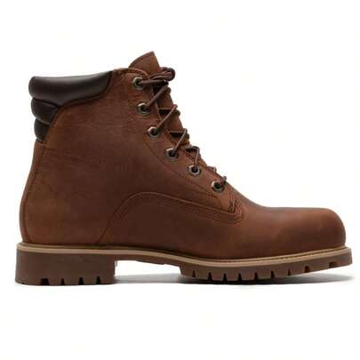 Timberland Men's Casual Lace-Up Boots, Comfortable High-Top Brown Sports Shoes, Daily Wear A1H8Q855