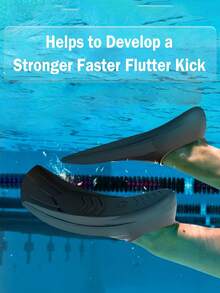 Swim Training Flippers, Portable Silicone Swimming Fins With Mesh Bag, Suitable For Teenagers And Adults, Men And Women - Multicolor - View 5