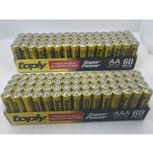 60pcs AAA/AA Size 7/5 Disposable Batteries, 1.5V AA Batteries For LED String Lights, Toys, Remotes, Household, Christmas Gift Accessories