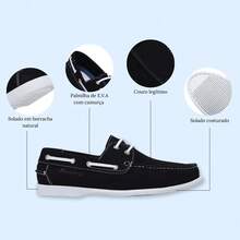 Schiareli Men Loafers - Đen và trắng - Xem 2