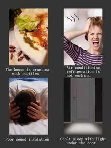 1PC Door Draft Stopper, Door Stoppers For Bottom Of Door, Sound Proof Door Stoppers, Weather Stripping Door Seal, Bottom Door Seal, Door Blocker For Bottom Of Door Room Decor Bedroom Decor Kitchen Decor Wall Sticker Wall Decor Stickers - Multicolor - View 6