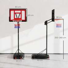 Portable Basketball Backboard