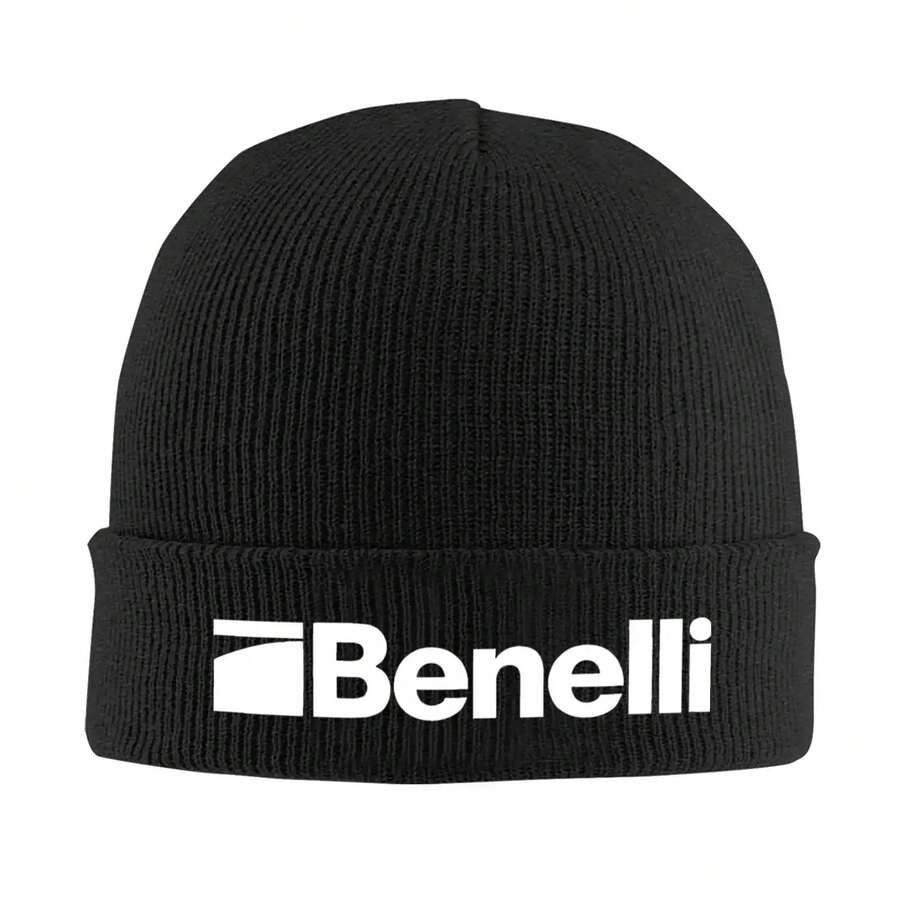 Best Seller Benellis Motorcycle Hats Autumn Winter Skullies Beanies New Motorbike Caps Unisex Acrylic Skullcap - 黑色 - 查看 1