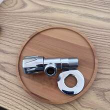 304 Stainless Steel High Pressure Angle Valve - Waterproof Valve Fittings, Suitable For RVs, Bathrooms, Water Heaters, Hydraulic And Pneumatic Piping Systems - G1/2 Universal Threaded Standard, Metal Structure, Popular Halloween Item