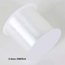 beadia 1/6/10/30 卷透明隐形单丝尼龙线 - 坚固、耐用、用途广泛的绳子，用于悬挂装饰品、气球花环、珠宝制作、串珠和工艺品 - 直径 0.2/0.35/0.4//0.5/0.6/0.7/0.8 毫米，非常适合 DIY 项目和艺术创作 - 無色 - 查看 21