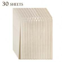 木纹设计即剥即贴后挡板 - 10/30 张 9 英寸 X 11.8 英寸 - 3D 粘合即剥即贴瓷砖后挡板，适用于厨房、浴室、墙砖、房车 - 米色 - 查看 12