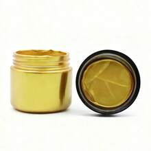 Metal Pigment 100 Ml, Pearlescent Color, Metallic Luster, Mixable, Suitable For Crafts, Gradient Effects, Glass, Rock, Wood, Canvas, Fabric, And Ceramics. 10 Types Of Metal Pigment Acrylic Paint, 100 Ml Cans, High-Quality Metallic Surface Pigments, Suitable For DIY Crafts, Art Projects, And Furniture - Glitter Pigments, Suitable For Artists, Hobbyists, And Home Decor.Mixed Shipment Of New And Old Models - 水晶金 - 查看 3
