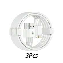 1-5pcs 3.3ft/100cm USB To Lightning Fast Charging Data Cable, Compatible With IPhone 14/13/12/11/Pro/Pro Max/Mini/Xs Max/XR/X, IPad Compatible With IPhone 14 Pro Max, 14 Pro, 14 Plus, 13 Pro Max, 13 Pro, 13, 12 Pro, 12, 11, XS, XR, 8 Plus, 8, 7, 6, 5, SE, For IPad Charger MFi Certified