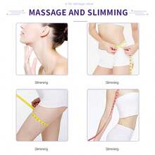 Rodillo masajeador facial 3D, masajeador corporal y facial, rodillo de masaje para tensar la piel de la cara, brazos, ojos, cintura, piernas, masajeador para mujeres - No requiere batería