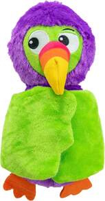 By Nina Ottosson Hide-Ablez Plush Dog Puzzle With Treat Ball, Toucan, Multicolored,20999683 - 墨綠色 - 查看 1