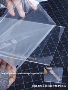 2 Peças Suporte de Exibição de Disco de Acrílico, Prateleira de Montagem na Parede para LP de Vinil e CD