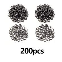Mix Golden/Silvery/Bronze Grommets With Washer Leather Tool Kit Includes Installation And Hole Punching Tools For Art, Crafts & Sewing Supplies - 6mm - View 12