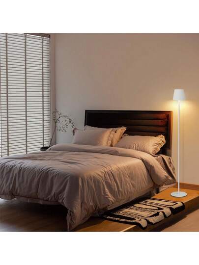 Vloer Lamp Living Room LED Dimmable St ing Verlichting Moderne USB Rechargeable Wit Temperatures, Bedroom, Study Office 125 Cm view 6