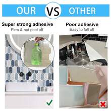 1 pieza/10 piezas Pegatinas de azulejos cerámicos hexagonales modernos para cocina, láminas de azulejos de mosaico autoadhesivas, vinilos de azulejos impermeables para cocina y baño, diseño geométrico minimalista