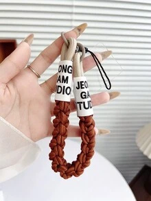 1 件手工字母编织手机挂绳、包包和相机挂饰 - 彩色 - 查看 10
