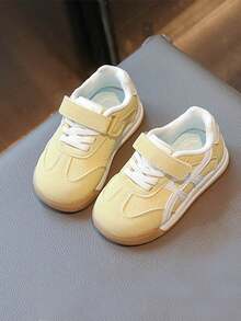 A Pair Of New Autumn Children's Fashionable Sneakers Simple Girls' Casual Shoes Flat Soles, Suitable For Outdoor Wear Boys' Shoes With Any Clothing, Anti-Slip And Durable Soles Are Suitable For Walking And Running, Etc.