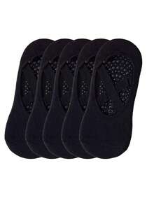 1/3/4 pares de calcetines de yoga antideslizantes para mujer, calcetines con agarre, calcetines neutros para hospital, soporte para el tobillo, calcetines deportivos amortiguadores