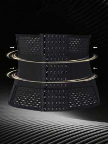 1pc Women Waist Trainer Corset, Postpartum Shapewear To Slim Waist, Tummy Control, Workout Support Waist Cincher - Multicolor - View 12