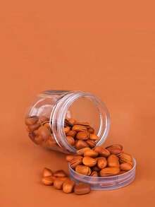 1 件塑料透明密封罐、密封谷物和谷物储存容器、厨房整理罐、家用储物瓶、多用途半透明塑料罐和可重复使用带盖容器，可有效整理您的厨房、厨房配件 - 透明 - 查看 5