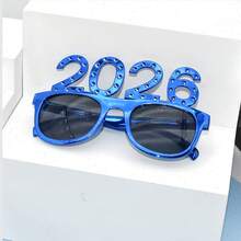 1pc 2026 Digit Decorative Glasses, Party Prop Glasses For New Year, Christmas, Celebrations