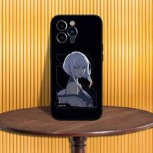2 custodie per telefono C-Cyberpunk E-Edgerunners per iPhone 16, 15, 14, 13, 12, 11, Pro, Max, Plus, X, XS, SE4, E, Mini, custodia morbida nera - Z2 - Visualizzare 8
