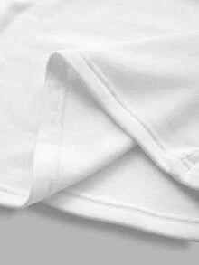 AiTyi Women's Top, Well Fitted, Casual Daily, Fleece Lining, Solid Color, Slimming, Fashionable, Versatile Y2K Style, Suitable For Graduation, Back To School, Christmas, Thanksgiving, New Year, Autumn/Winter, Stretchy Knit, Warm, Crew Neck T-Shirt