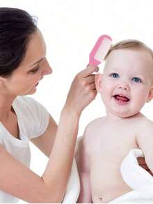 6/3/2/1pc Baby Hairbrush Set, Suitable For All Hair Types, Durable ABS Handle, Newborn Head Care Hairbrush Set For Hair Styling