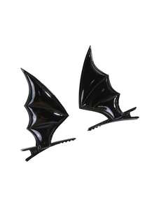 1 件万圣节鬼魂发夹怪异 Y2K 醋酸纤维爪夹：耀眼鬼魂形马尾发饰 - 非常适合万圣节派对和服装