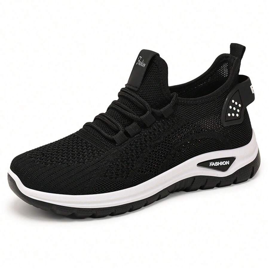Men Work And Safety Shoes - Black - View 1