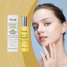 Hoygi Kojic Acid Skin Whitening Serum - Gently Hydrating Nourishingfade Dark Spots Brightens Complexion Improve Dull Skin Repair Skin Underlying Layers Even Skin Tone Anti-Aging Restore Luster (100ml) - 白色 - 查看 3