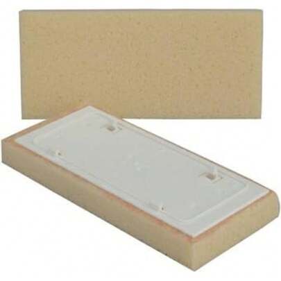5x11 Inch Replacement Sponge For Grout Cleaning Systems, Long-Lasting Yellow Sponge With Clip-On Design