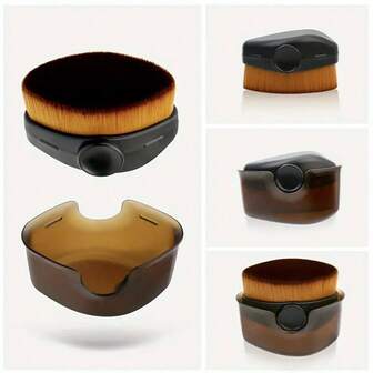 Professional Liquid Foundation Brush, Traceless Foundation Brush, Creates A Nude Makeup Effect That Is Light And Does Not Leave Traces, Fixed Makeup Brush Combination, Meets Daily Needs,Brush Set,Makeup Brush Kit,Make Up Brush Set,Make Up Set Complete,Makeup Brush Set,Complete Makeup Kit,Brush Kit,Brushes Makeup Set,Makeup Gift Set,Set