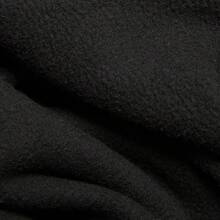 Puma 女式刺绣徽标羊毛夹克，带连帽，带衬里，秋冬 - 黑色 - 查看 6