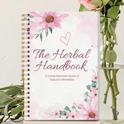 1pc Plant Watering Tracker Journal – Gardening Log Book With Plant Care Schedule, Succulent & Flower Care Notebook, Indoor Houseplant Planner, Cute Fl