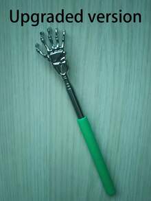 1PC Extendable Back Scratcher, Stainless Steel Portable Telescopic Rubber Handle Back Scratchers For Thanksgiving, Birthday, Christmas Gifts,School,Back To School,Travel,Travel Essentials,Home Essentials,Spa,Massage Tool,Massage,Massager,Spa - Multicolor - View 29