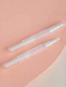 5ml Penne trasparenti a rotazione | Penna per olio per unghie ricaricabile vuota con punta a pennello | Applicatori per lucidalabbra cosmetici | Tubetto per siero per la crescita delle ciglie | Penna per olio per cuticole | Dispenser per oli essenziali | Strumento per il trucco portatile per fai-da-te, salone, casa e cura personale