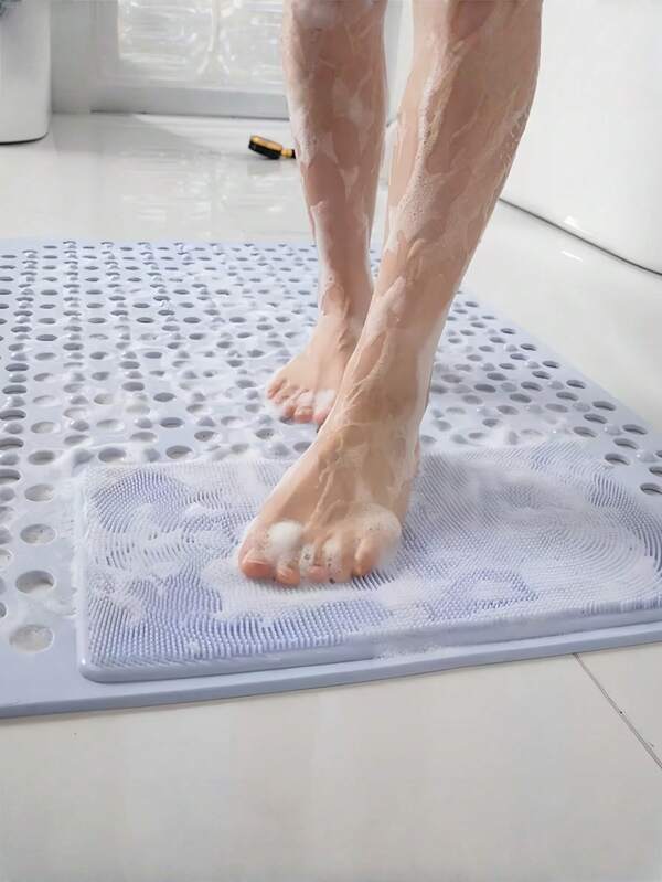 1 Pezzo Tappetino da Bagno per Massaggio dei Piedi, Stuoia con Ventose Robuste, Tappetino Riflessologico, Cura dei Piedi, Adatto per Bagno, Toilette, Cucina, Camera da Letto, Sport e Allenamento all'Aperto, Durevole, Regalo Ideale per la Festa della Mamma, Natale o Ringraziamento, Cuscinetto per Pressione delle Dita, Cuscinetto per Pressione delle Dita dei Piedi, Tappetino da Massaggio, Specialmente per il Relax