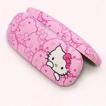 1/ 2pcs Hello Kitty Glasses Case, Hello Kitty Glasses Cleaning Cloth, 2 Pieces Set Sunglasses Storage Box Plus Glasses Cleaning Cloth, Glasses Case, Glasses Frame, Etui Lunette, Unisex Glasses Accessories Charming Design Portable Glasses Storage Box PU Material Pressure-Resistant