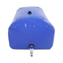 Bazargame 240L Water Storage Bladder Large Capacity Water Storage Containers, Collector Barrel Water Bladder Tank Bag,Foldable Portable Water Tank Large Capacity Soft Water Bag For Emergency Water - Blue - View 10