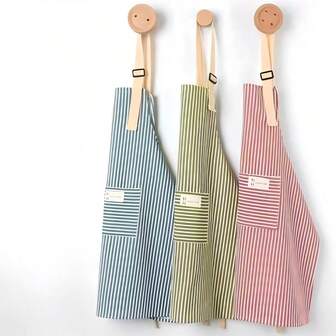 Tartan Waterproof Apron With Deep Pockets, Adjustable Neck & Waist Ties For Baking, Roasting, Winter BBQ, Crafting, Gift Wrapping, Tree Decorating, Holiday Hosting, Christmas Market Stall, Barista Shift, Salon Work – Cozy Kitchen Essential For Men & Women, Machine-Wash Christmas Gift Supplies For Home, Office, Winter Party, Camping Trip, Fireside Gathering