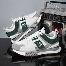 Zapatos deportivos para hombre - blanco y verde - Ver 6