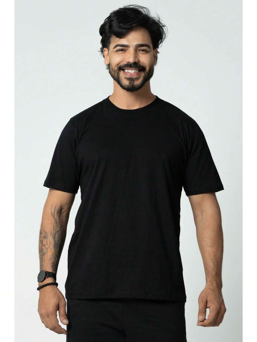 Kit Of 5 Unisex Oversized T-Shirts In Assorted And Solid Colors - 彩色 - 查看 1