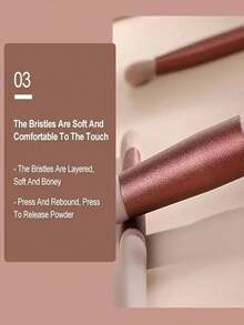 13 قطعة مجموعة فرش مكياج احترافية، طقم سفر محمول، يشمل فرشاة أحمر الخدود، فرشاة أساس المكياج، فرشاة ظلال العيون، فرشاة البودرة، فرشاة الحواجب، شعيرات نايلون، مقابض من ABS، مثالية للمبتدئين وعشاق المكياج، خاصة مناسبة للسفر، هدية مثالية لعيد الميلاد أو عيد الحب - متعدد الألوان - مشاهدة 10